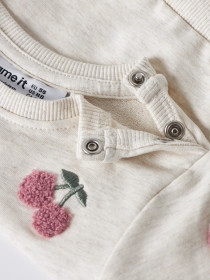 NAME IT Sweatshirt Fairy Peyote Melange